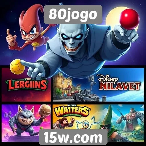 Comparação de jogos populares disponíveis no 80jogo