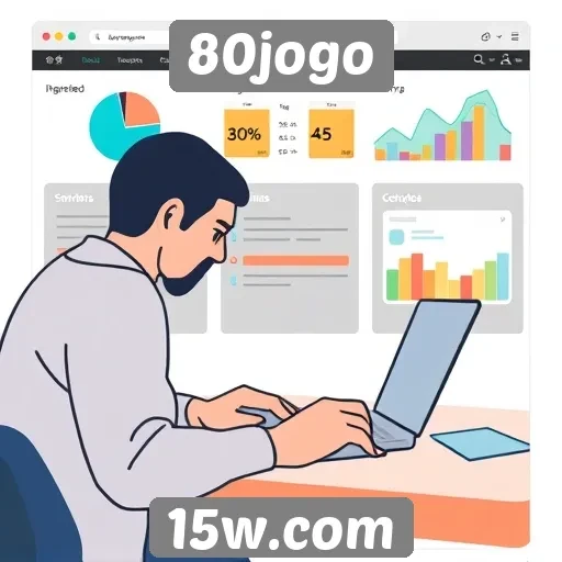 Experiência de usuário no site 80jogo é analisada
